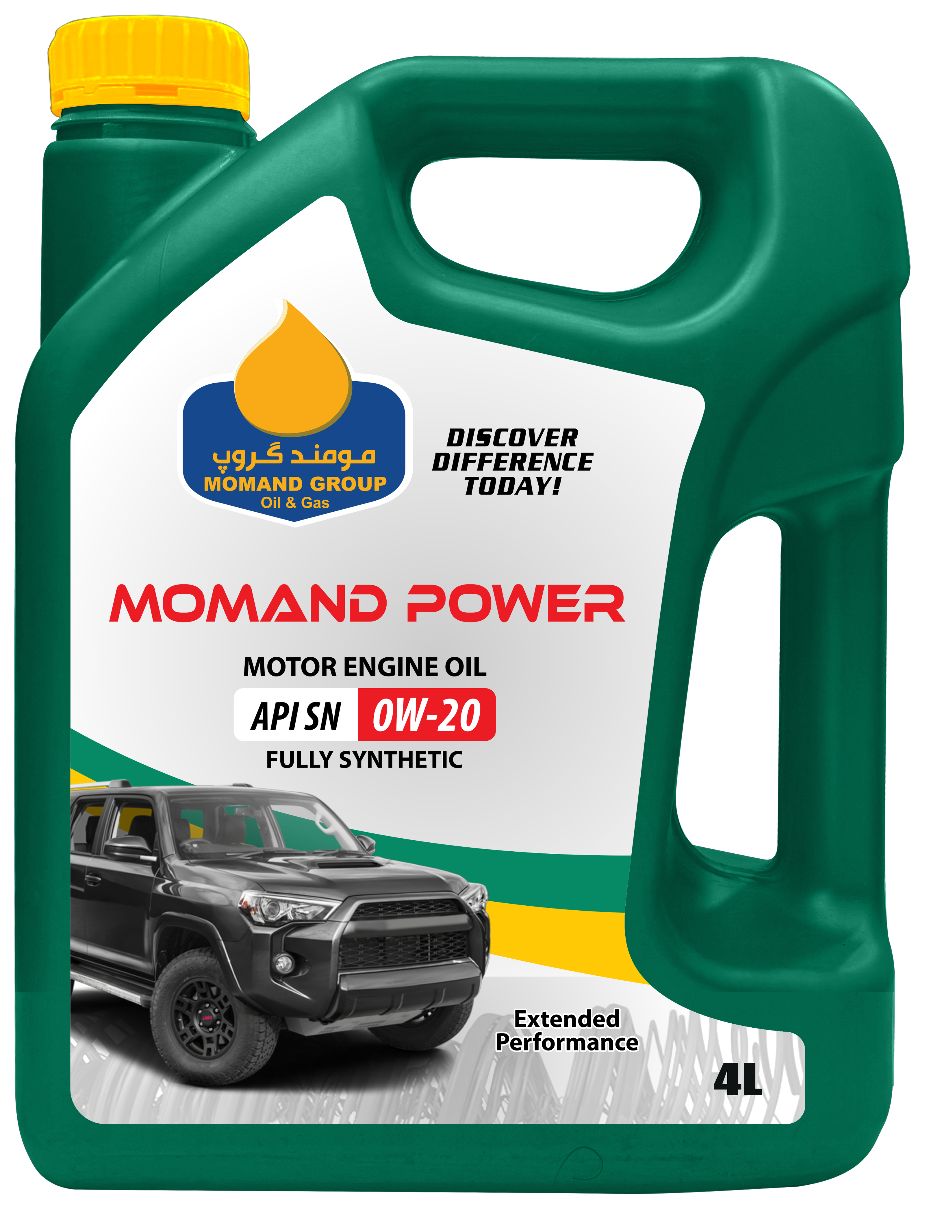 Momand Power 0W20  Engine Oil - 4L